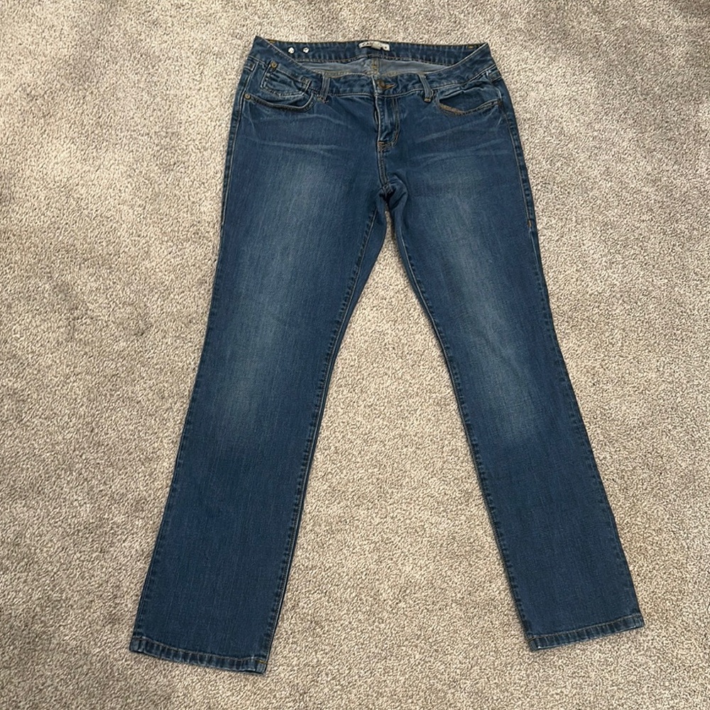 EUC Women's Cabi Brand Size 10 Blue Jeans Denim w/ Stretch